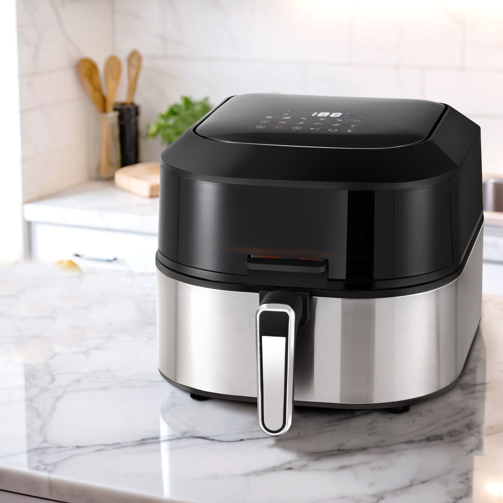 Devanti Air Fryer 5.5L 1500W LCD Digital Oil Free Healthy Cooker Grill