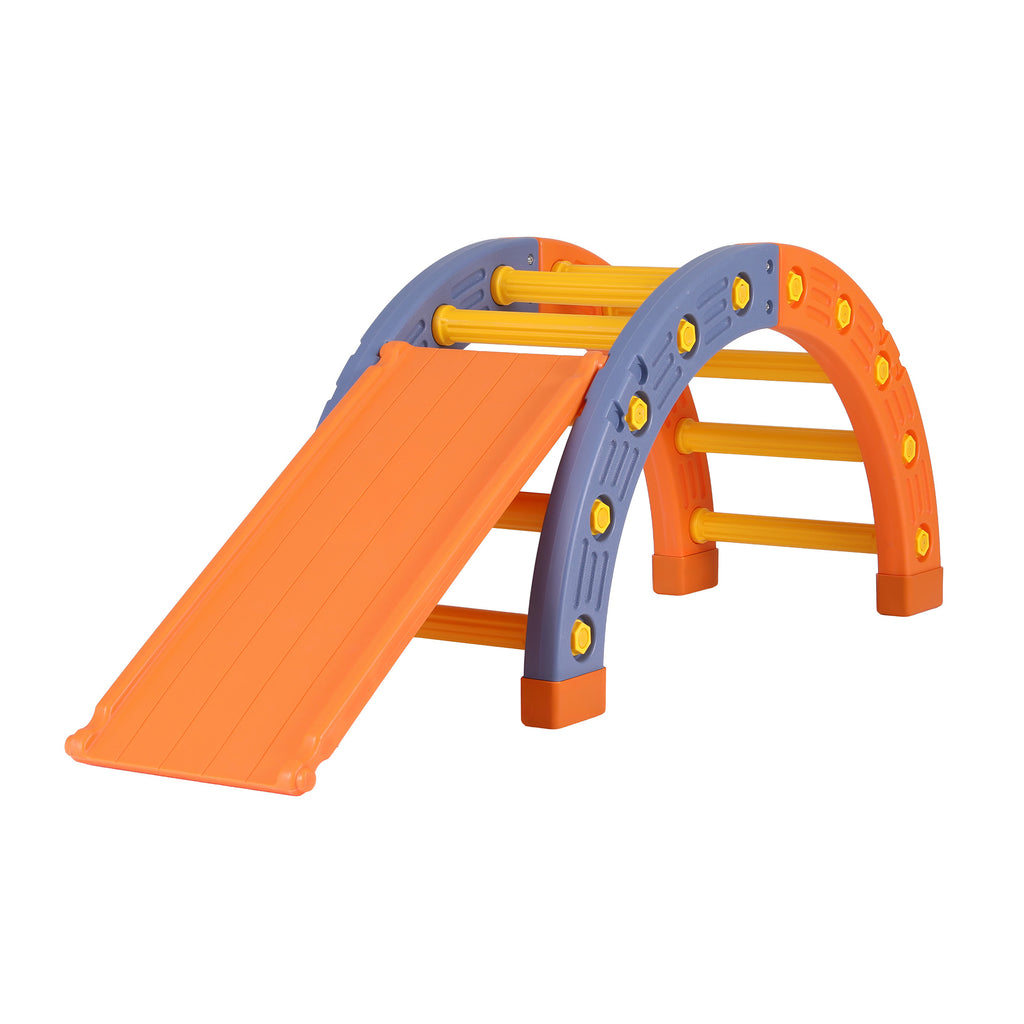 Keezi Kids Pikler Arch Climber Set with Slide Indoor Outdoor Toddler Toys