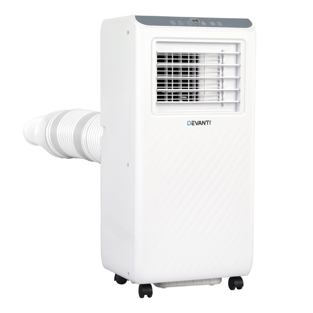 Devanti Portable Air Conditioner 7000BTU 3-in-1 Cooler Dehumidifier Fan Remote