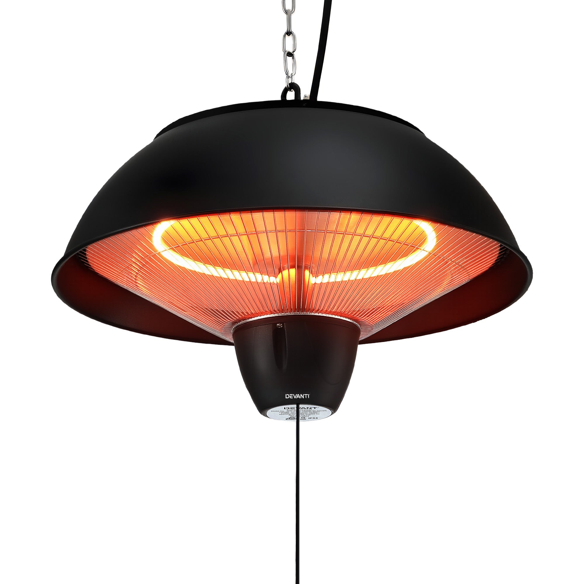 Devanti Electric Patio Heater 1500W Infrared Ceiling Mount Outdoor Strip Remote