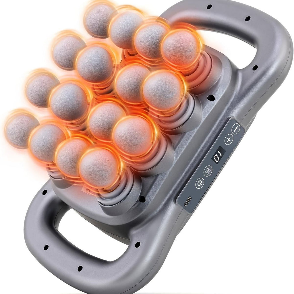 Massage Gun 16 Head Deep Tissue Percussion Muscle Massager 9 Speed Starry Sky