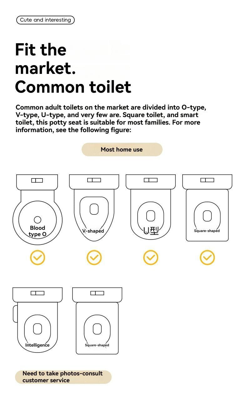 baby portable toilet seat, potty training, no installation, splash proof, hanging storage, travel potty seat, toddler toilet training seat - Camel - Size Hard seat cushion
