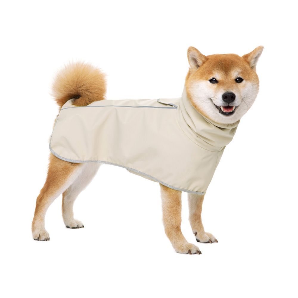 Waterproof Dog Poncho Reflective Dog Cape Dog Rainwear Pet Waterproof Clothing - Yellow - Size 2XL-8-12kg