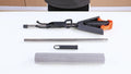Black self-wringing sponge mop, Australian household mop, floor cleaning tool, comfortable mop, durable sponge mop, spill cleaning, timber floor mop