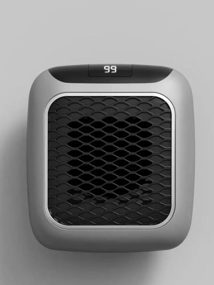 Wall Mounted Mini Electric Fan Heater Fast Heating Home Office AU Plug Green