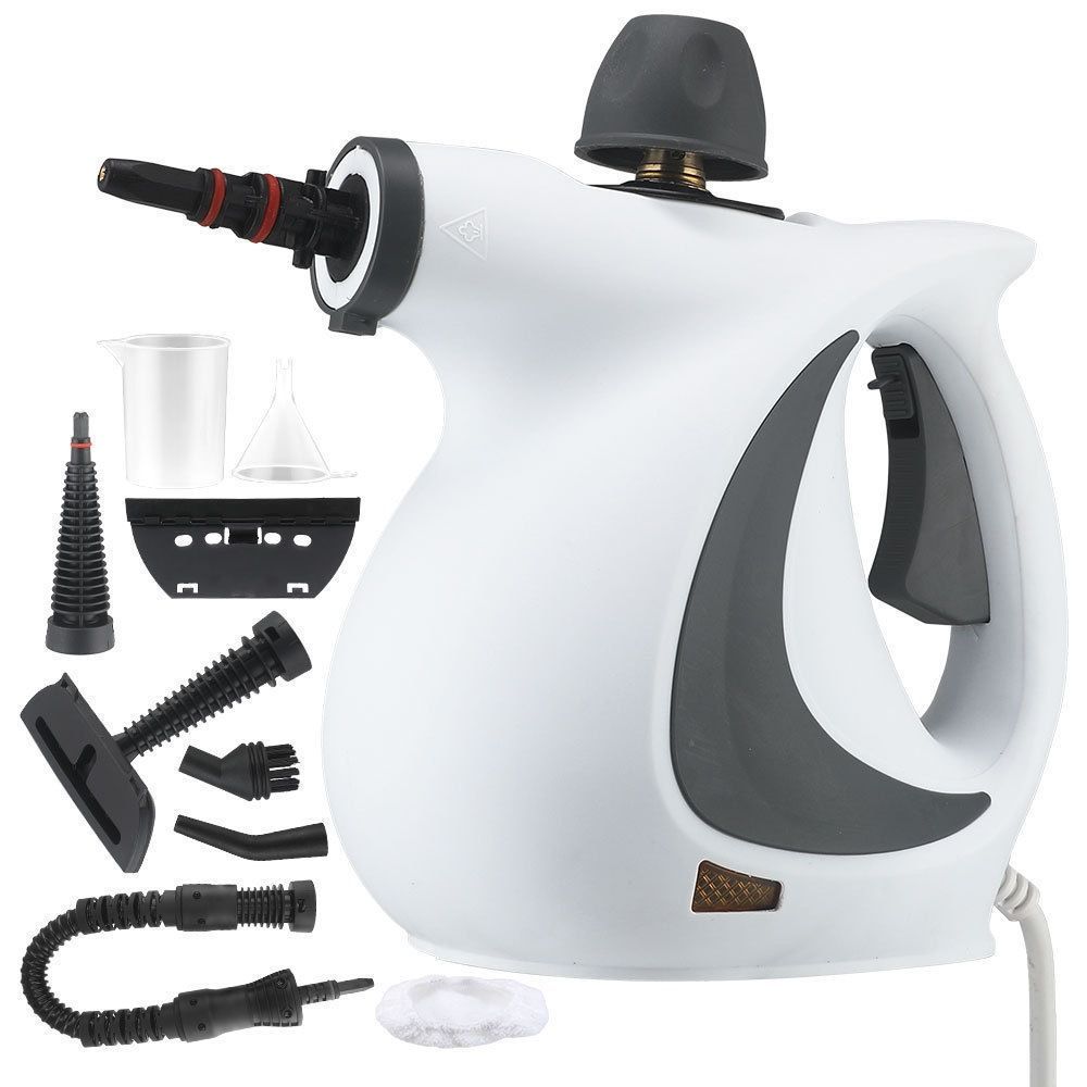multifunctional steam cleaner, high-pressure steam cleaner, home cleaning Australia, air conditioner cleaner, kitchen range hood cleaner, chemical-free cleaning, steam sanitizer - Yellow - Size A12-piece set