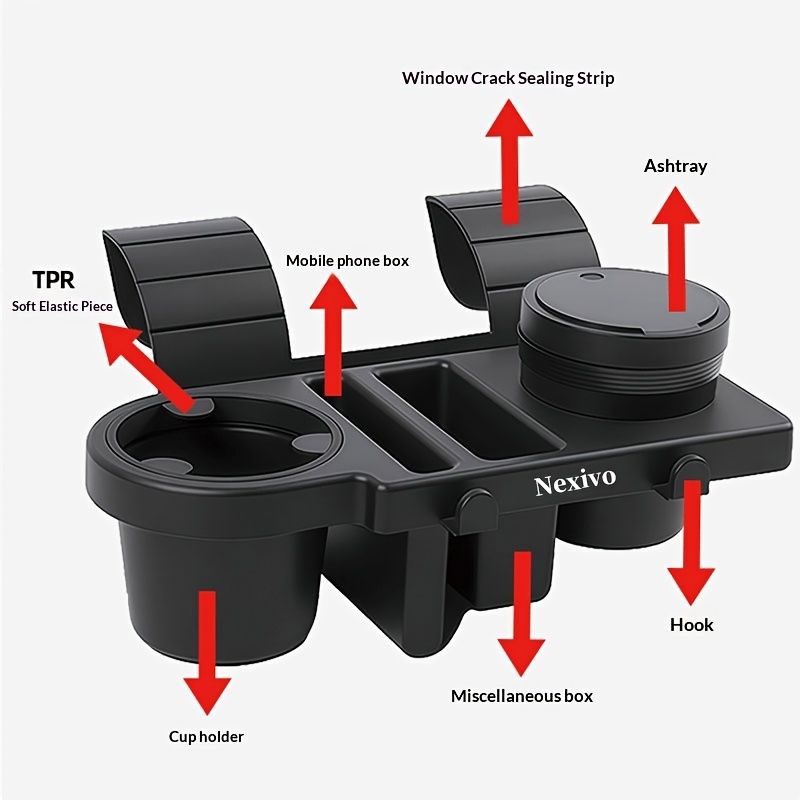 car door cup holder, car organizer, car storage, vehicle accessory, cup holder for car, car interior organizer, drink holder, car cup holder organizer