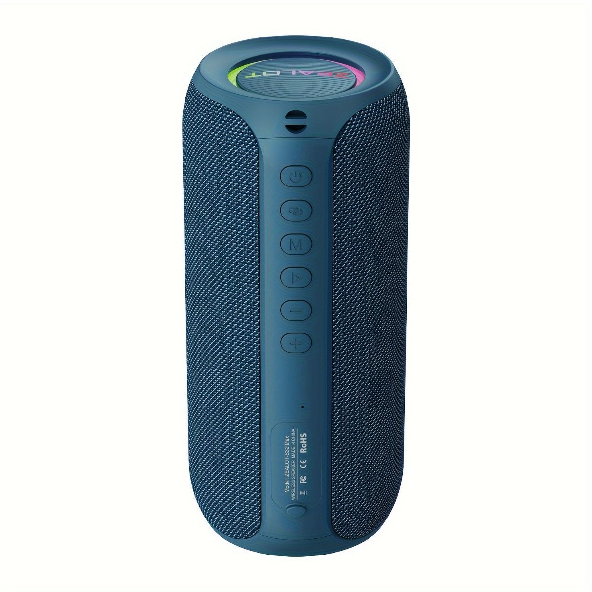 wireless bluetooth speaker, portable speaker, outdoor speaker, waterproof speaker, RGB light speaker, bass heavy speaker, camping speaker, beach speaker, Australia outdoor audio - Green - Size IPX7