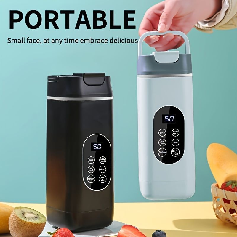 Portable Blender Compact Blender Multifunctional Blender Juice Blender Baby - Black - Size 001