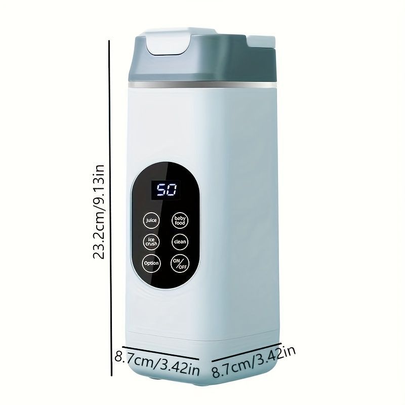 Portable Blender Compact Blender Multifunctional Blender Juice Blender Baby - Black - Size 001