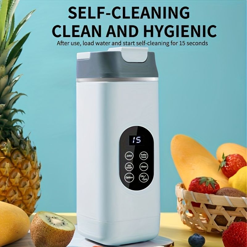 Portable Blender Compact Blender Multifunctional Blender Juice Blender Baby - Black - Size 001