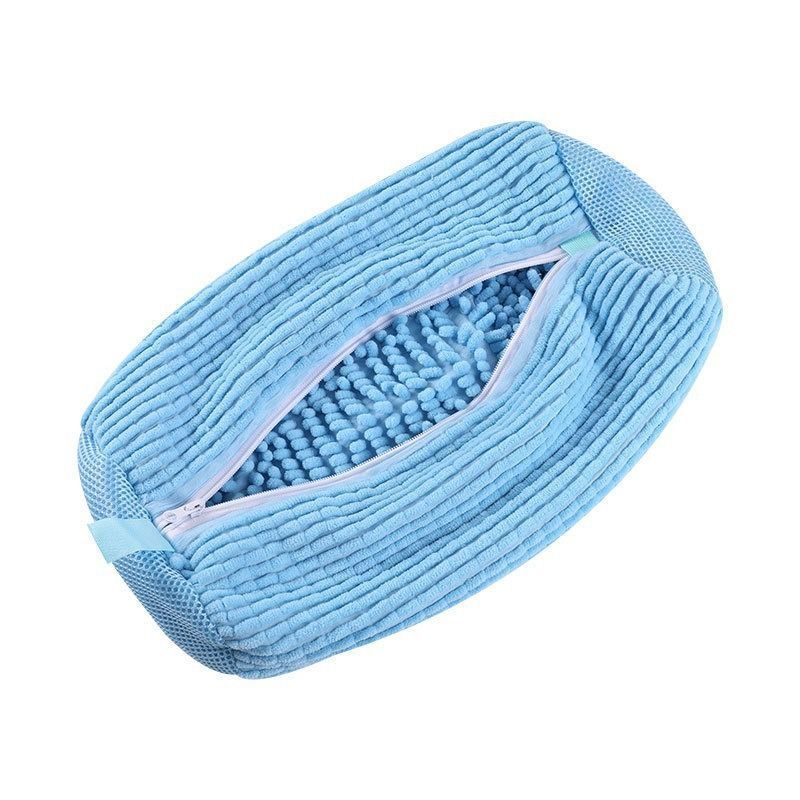 Shoe Washing Machine Bag Durable Shoe Bag Shoe Cleaning Accessory Sneakers - Gray - Size 001