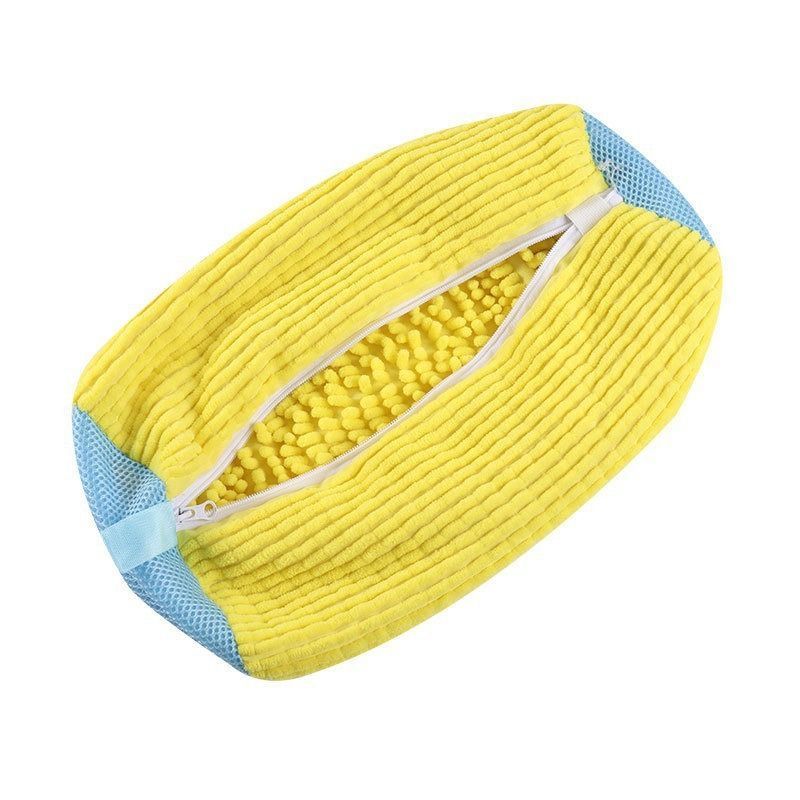 Shoe Washing Machine Bag Durable Shoe Bag Shoe Cleaning Accessory Sneakers - Gray - Size 001