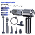 Portable Wireless Vacuum Cleaner 20000PA Vacuum 4-In-1 Vacuum Hand-Held - Gray - Size Brush - less motor with three - gear adjustment and power display
