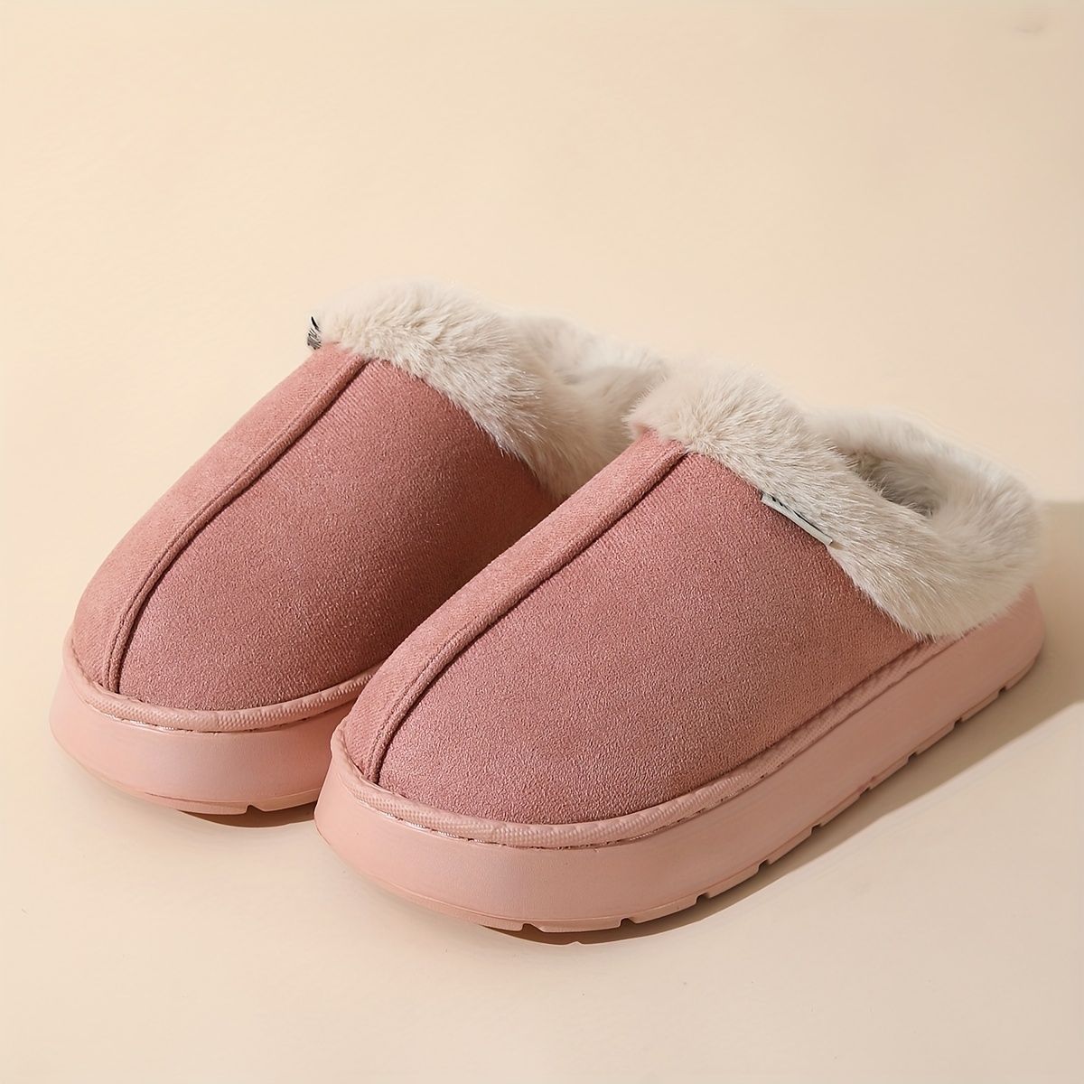 Women'S Furry Slippers Cosy House Shoes Australian Women’S Lounge Slippers Warm - Coffee - Size 36