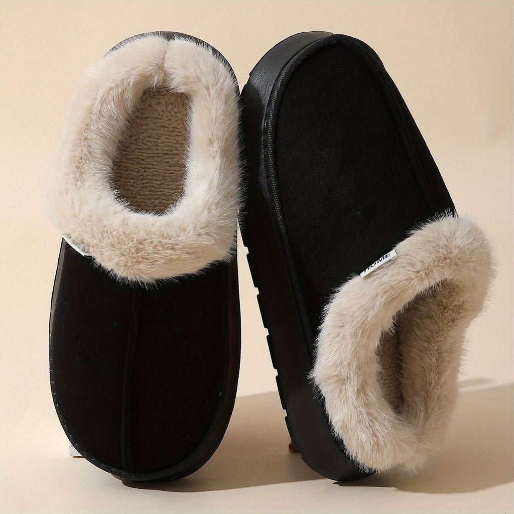 Women'S Furry Slippers Cosy House Shoes Australian Women’S Lounge Slippers Warm - Coffee - Size 44