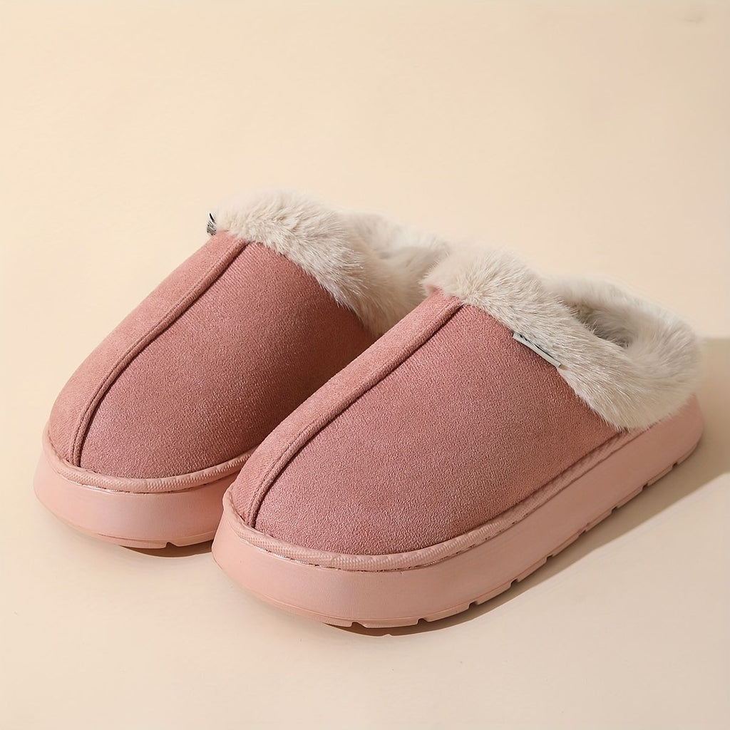 Women'S Furry Slippers Cosy House Shoes Australian Women’S Lounge Slippers Warm - Coffee - Size 44