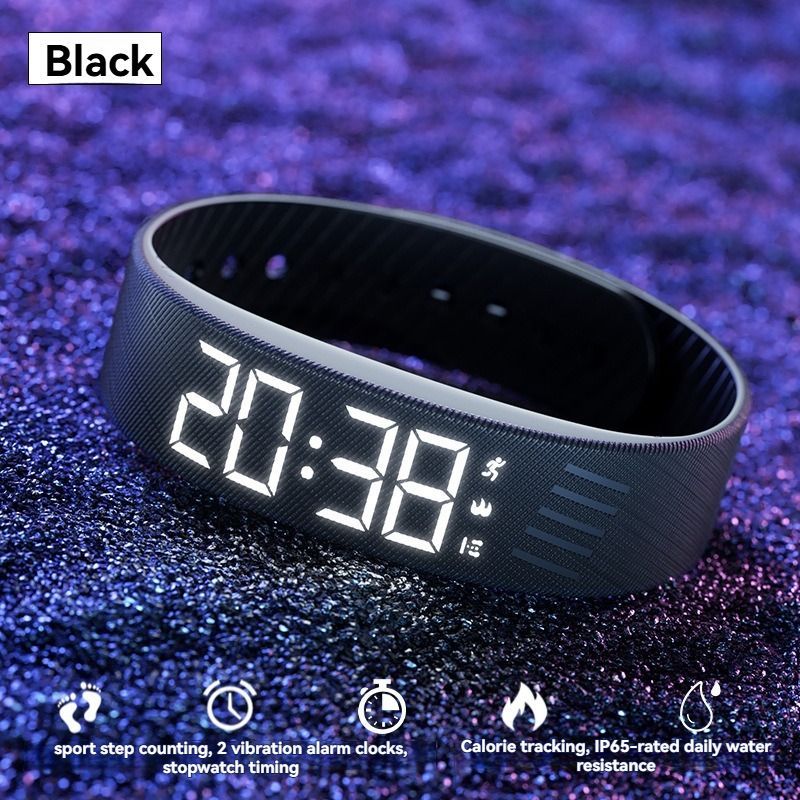 Women'S Watch Multifunctional Watch Alarm Watch Pedometer Watch Timer Watch - Blue - Size 01
