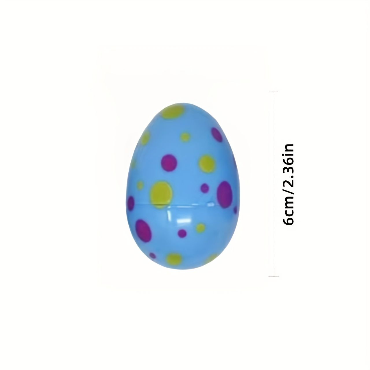 36PCS colorful plastic Easter eggs can be filled with Easter eggs, lucky surprise eggs, Easter decorations, Easter basket fillers, suitable for all kinds of activities and themed parties.