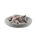 Cat Bed Plush Cat Bed Round Cat Bed Cat Furniture Cat Comfort Pet Supplies - Gray / 40cm