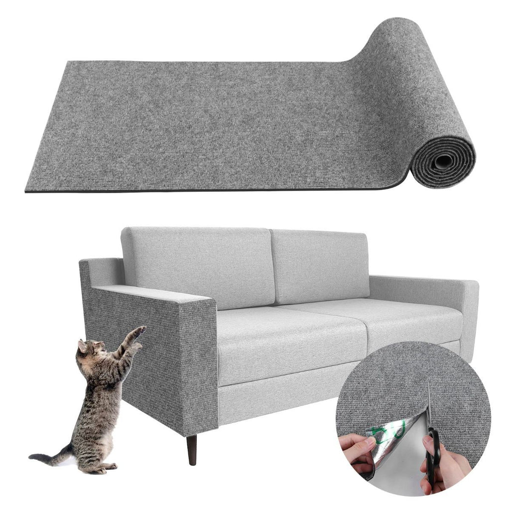 Cat Scratching Pad DIY Cat Accessory Cat Furniture Protection Cat Climbing - Green - Size 15.8''×78.7''