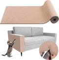 Cat Scratching Pad DIY Cat Accessory Cat Furniture Protection Cat Climbing - Khaki - Size 15.8''×118''