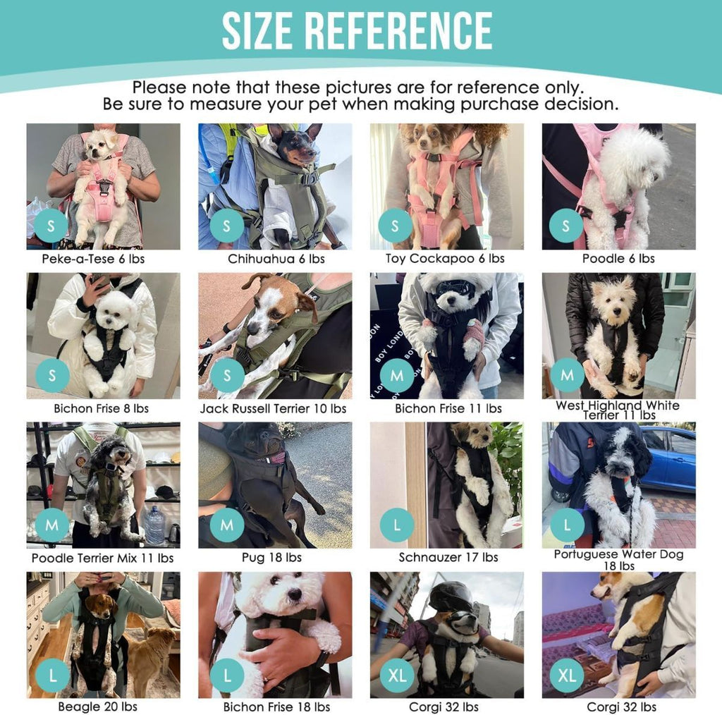 Dog Harness Storage Bags For Dogs Pet Accessories Dog Outdoor Gear High-Quality - Black - Size XL