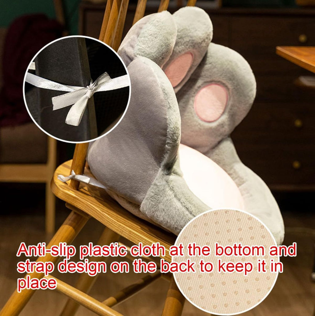 Cat Paw Cushion Chair Cushion Plush Cushion Home Decor Gift For Her Versatile - Pink - Size 55*50*40cm