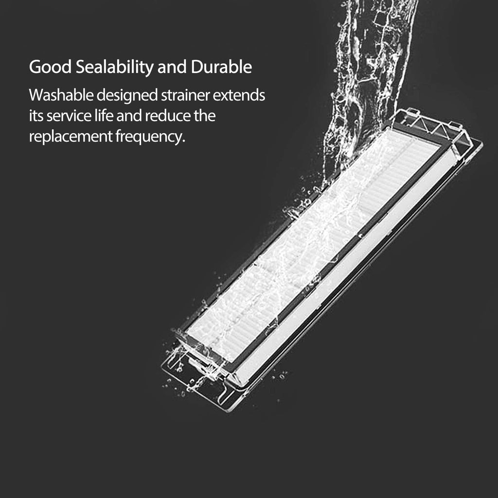 Roborock E4, S5, S5 Max Accessory Kit - 11 Parts for Xiaomi Vacuum Cleaner
