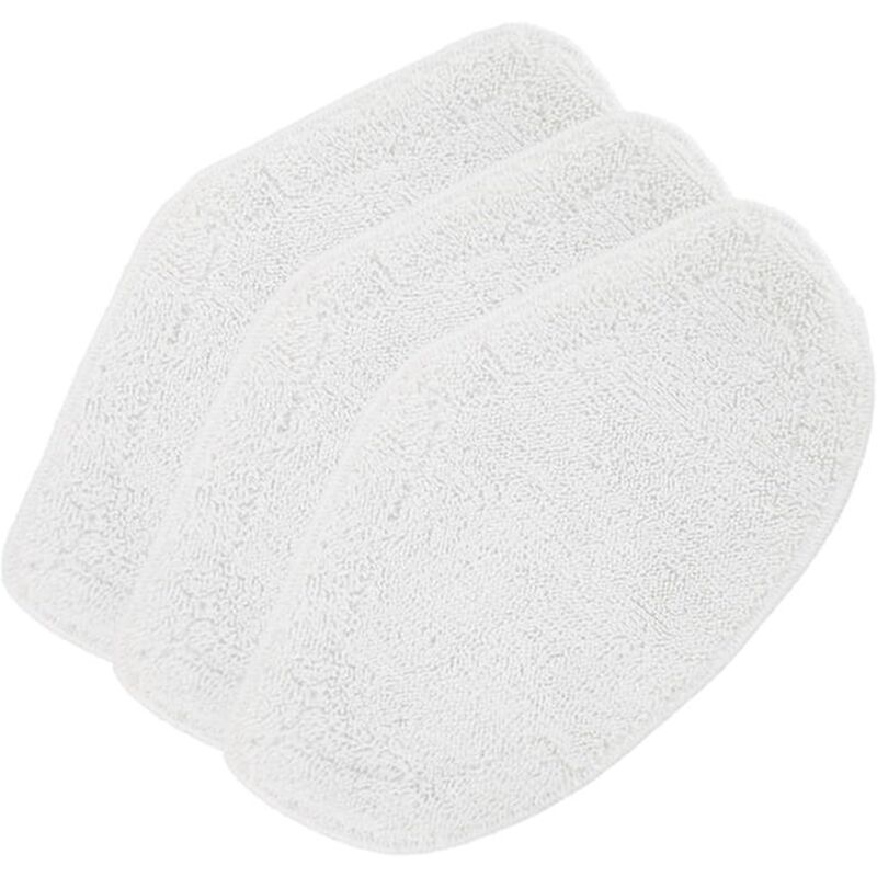 Adapter 3 pcs Mop Cloth Replacement For Polti Vaporetto,Compatible With Vaporetto Smart 40Mop、Smart