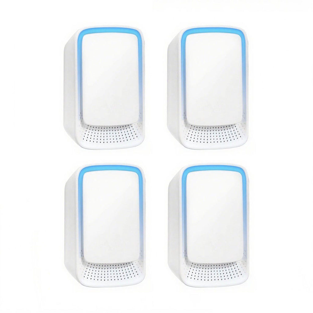 Air Purifier - Pack of 4 Plug-in Negative Ion Air Purifiers - Negative Ion Air Purifier - Home Air Purifier - Negative Ion Air Purifier - Deodorizer - Ionizer - Wit