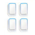 Air Purifier - Pack of 4 Plug-in Negative Ion Air Purifiers - Negative Ion Air Purifier - Home Air Purifier - Negative Ion Air Purifier - Deodorizer - Ionizer - Wit
