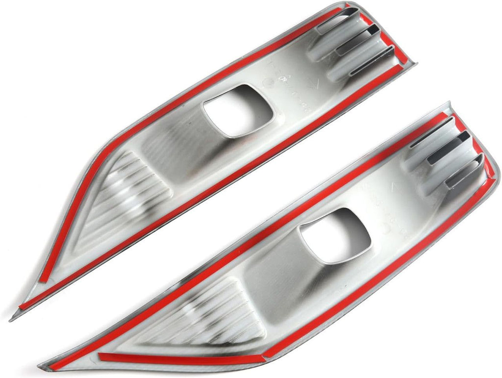 Side Fender Marker Light Covers for BYD Shark 6 Carbon Fibre Finish Pair