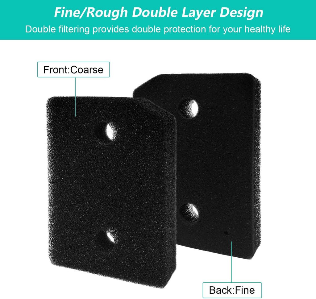 2 pieces - Filter dryer suitable for Miele - Dryer filters suitable for Miele T1 - Filter sponge foam - Filter - Dryer base filter - tumble dryer plinth filter - 210 x 155 mm
