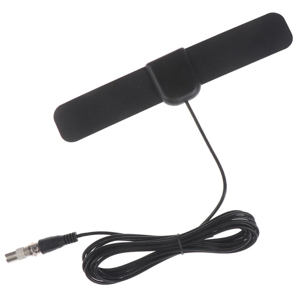 Digital Indoor HD Antenna 25 Mile Range 4K Compatible with TV One Size Black