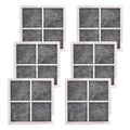 6 Pcs Replacement Air Filter For Lg Lt120f Elite 469918 Refrigerator Adq73214402, Adq73214404