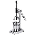Stainless Steel Manual Press Fruit Squeezer Handheld Orange Lemon Maker Vegetable Juice Blender Cup