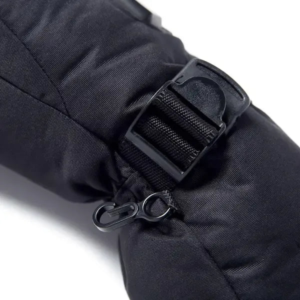 Rechargeable Heated Mittens Gloves with 4000mAh Lithium Battery, 3 Temperature Settings 30-45°C, Water-Repellent Touchscreen Compatible Size L