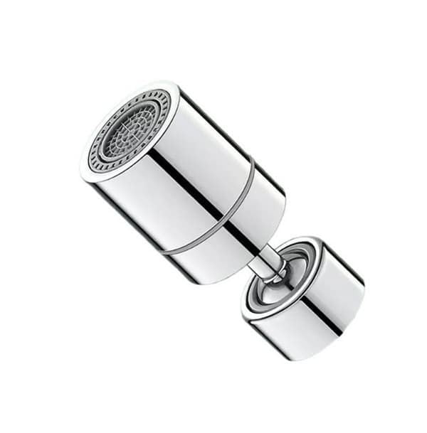 Dual-Mode Faucet Aerator with 720 Degree Rotation 0, ABS material, 720 degree rotation, multiple spray modes, universal compatibility