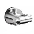 Adjustable Shower Head Holder with Suction Cup, ABS material, comfortable shower coverage, bathroom upgrade use, Silver Finish