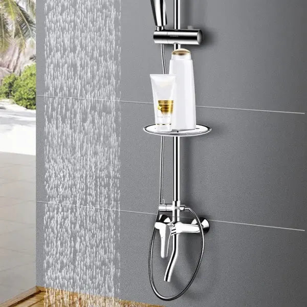 Diverter Valve Bathtub Shower Three-Way Valve, brass material, 1/2" Thread, G1/2 Thread, 3-Way Diverter, Chrome Finish