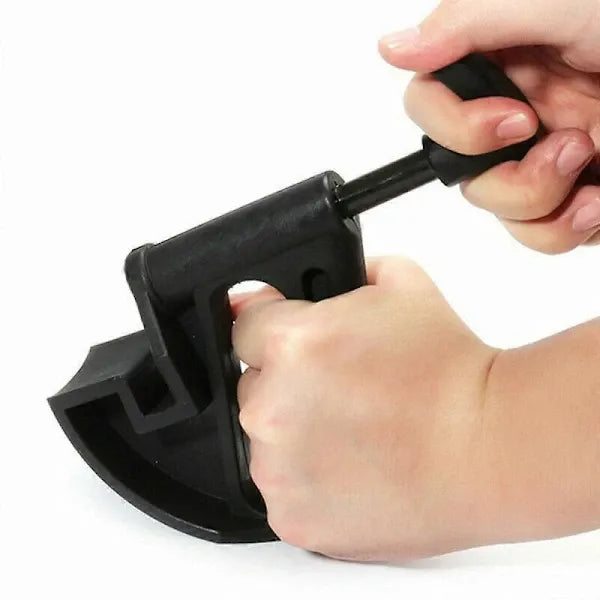 2pcs Car Tire Changer Rim Clamp Tire Mounting Machine Rim Pressing Tool Wheel Changing Aid Rim Clamp Adapter Black Accessories, Made of Plastic