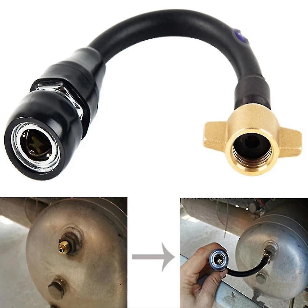 Truck Air Tank Air Intake Connection Pipe Connection Pipe Truck Air Pipe Dust Blowing Pipe For Truck Trailer, Made of Rubber