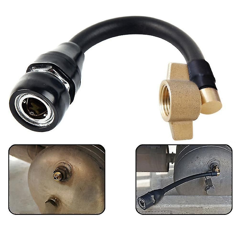 Truck Air Tank Air Intake Connection Pipe Connection Pipe Truck Air Pipe Dust Blowing Pipe For Truck Trailer, Made of Rubber