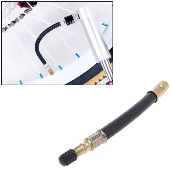 Long Lasting Premium Bicycle pump for valve extender Extension tube Rubber inflation tube Hose Electro null - 90