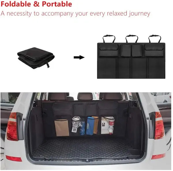 Practical High Performance Car trunk storage, Black Color, Excellent Performance, Easy to Use, Good Performance