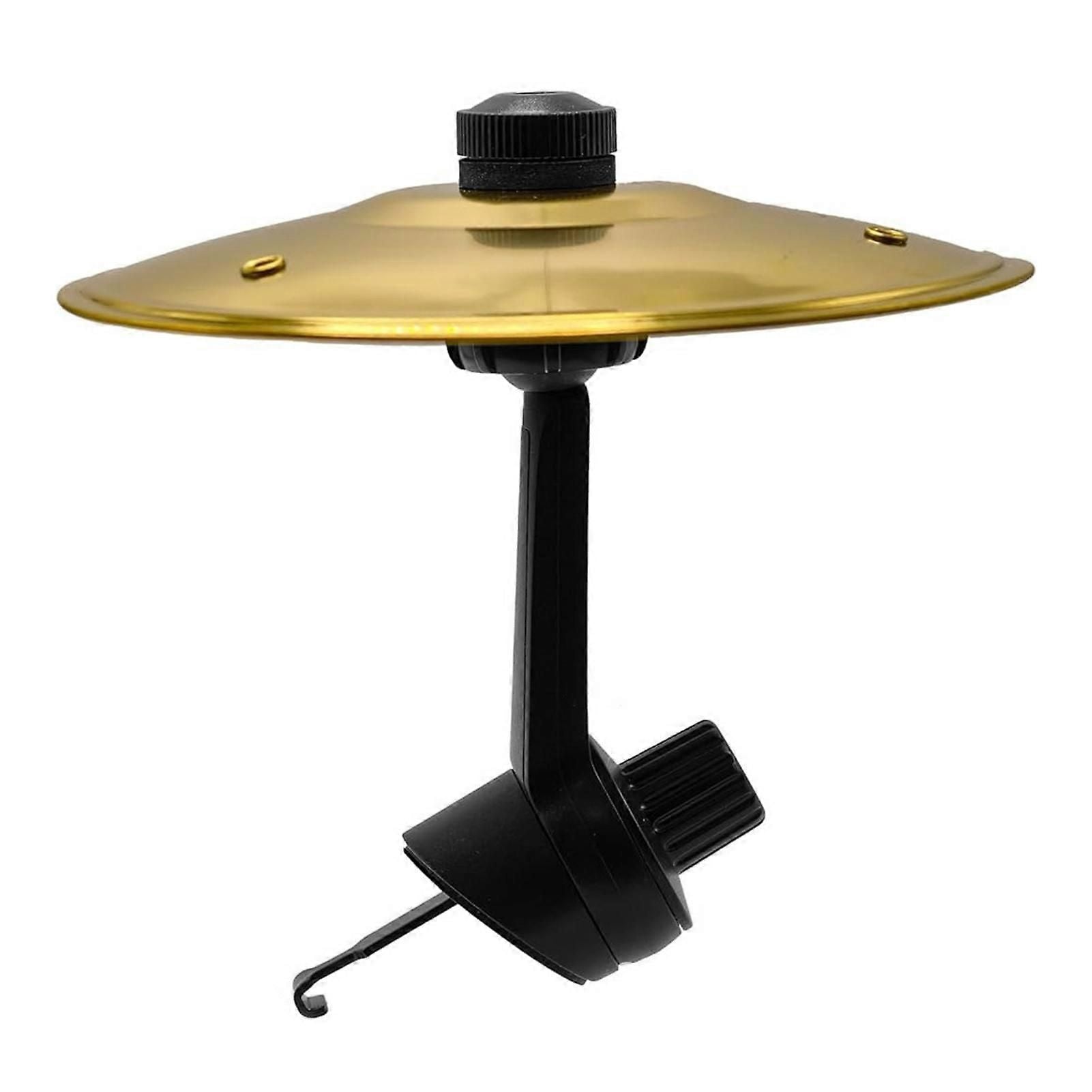 Mini Drums Crash Cymbal for Car Valve, Compact Mini Drums for Car Valve, Easy Installation Robust, for All Types of Cars, Clear Color