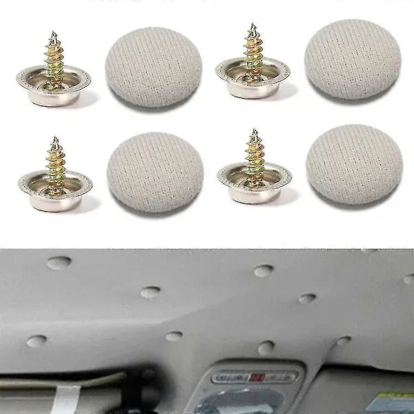 Durable High Quality Replacement Car Headlining Buckles Fastener Clips Auto Fixing Repair Buttons, Made of Steel