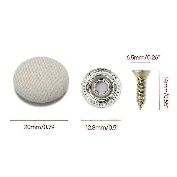 Durable High Quality Replacement Car Headlining Buckles Fastener Clips Auto Fixing Repair Buttons, Made of Steel