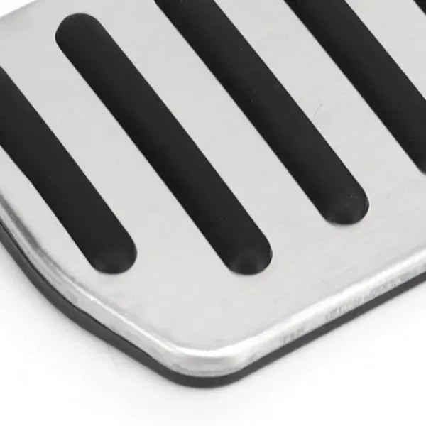 3pcs Foot Pedal Set Accelerator Brake Pedal Footrest Stainless Steel Rubber Non-Slip Replacement for Tesla Model SX—max